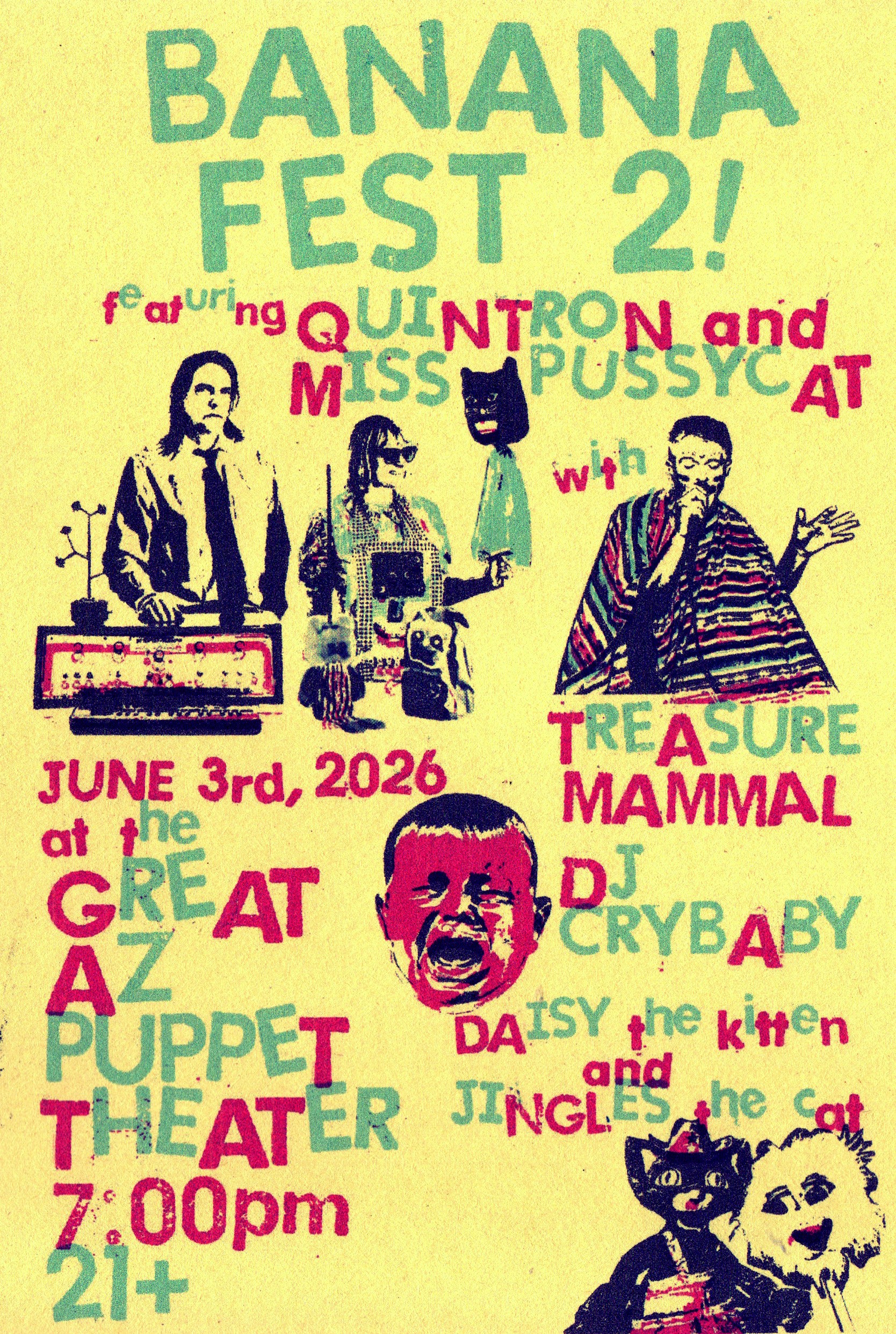 Banana Fest part 2: Quintron and Miss Pussycat